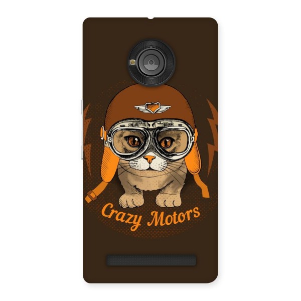 Crazy cat Back Case for Yu Yuphoria