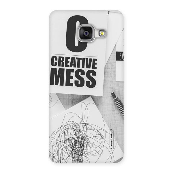 Creative Mess Back Case for Galaxy A3 2016