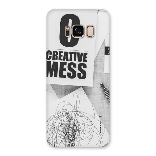 Creative Mess Back Case for Galaxy S8