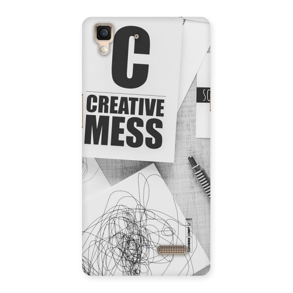 Creative Mess Back Case for Oppo R7