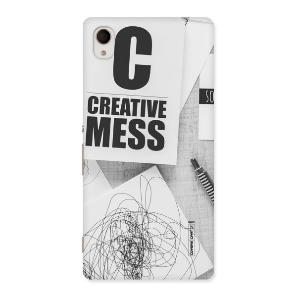 Creative Mess Back Case for Xperia M4 Aqua