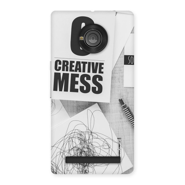 Creative Mess Back Case for Yu Yuphoria