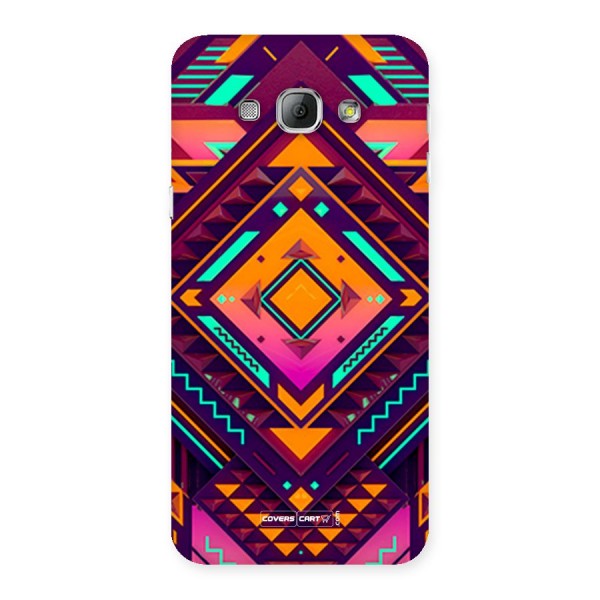 Creative Rhombus Back Case for Galaxy A8