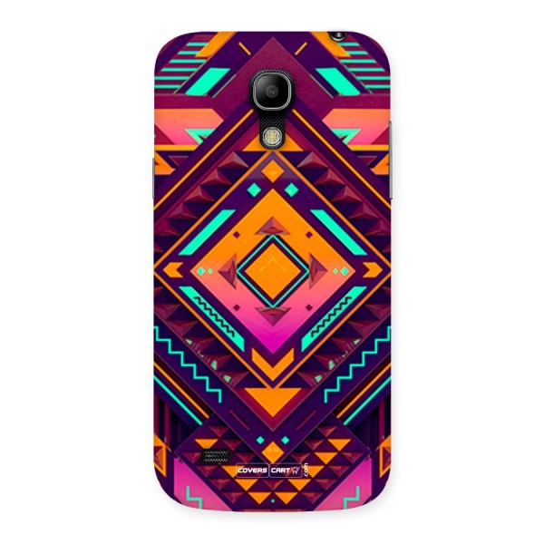 Creative Rhombus Back Case for Galaxy S4 Mini