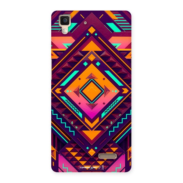 Creative Rhombus Back Case for Oppo R7