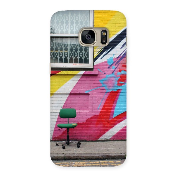 Creative Wall Art Back Case for Galaxy S7