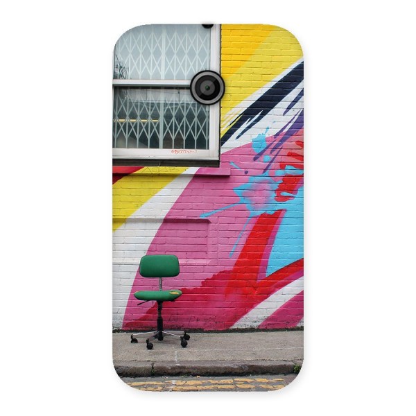 Creative Wall Art Back Case for Moto E