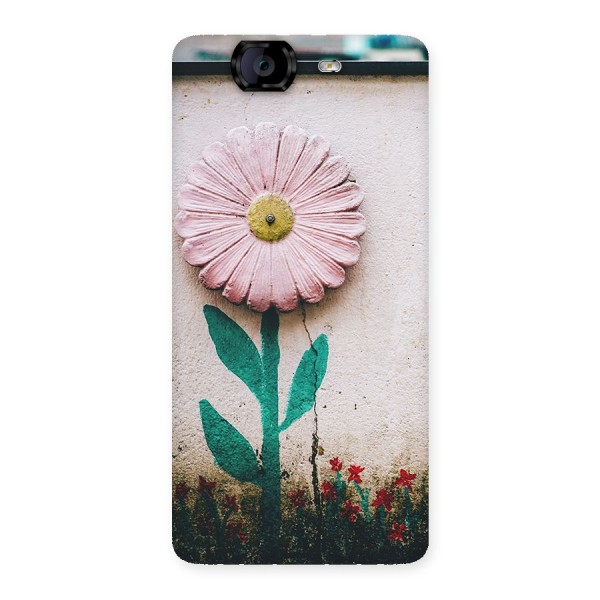 Creativity Flower Back Case for Canvas Knight A350