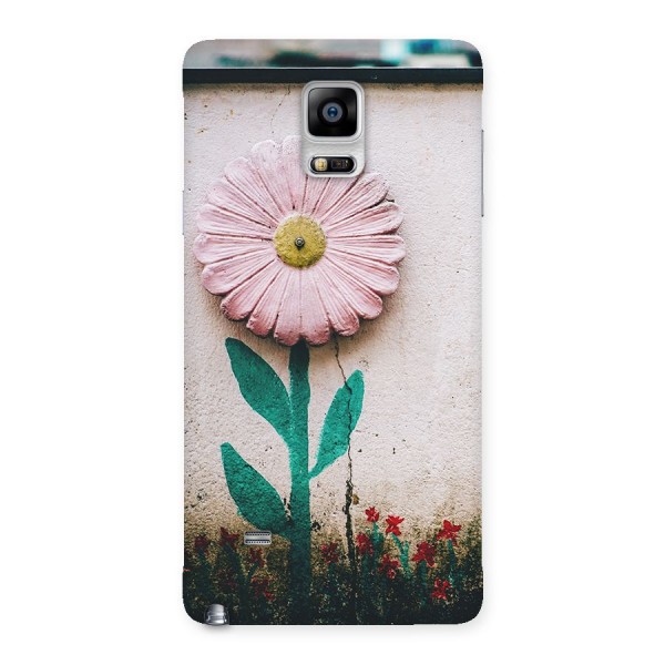 Creativity Flower Back Case for Galaxy Note 4