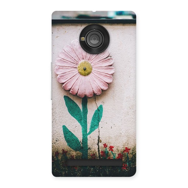 Creativity Flower Back Case for Yu Yuphoria