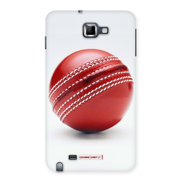 Red International Cricket Ball Back Case for Galaxy Note