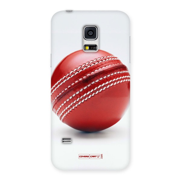 Red International Cricket Ball Back Case for Galaxy S5 Mini