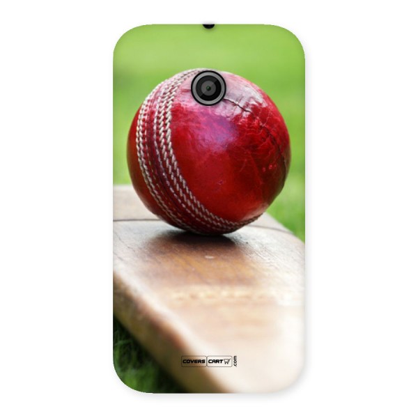 Cricket Bat Ball Back Case for Moto E