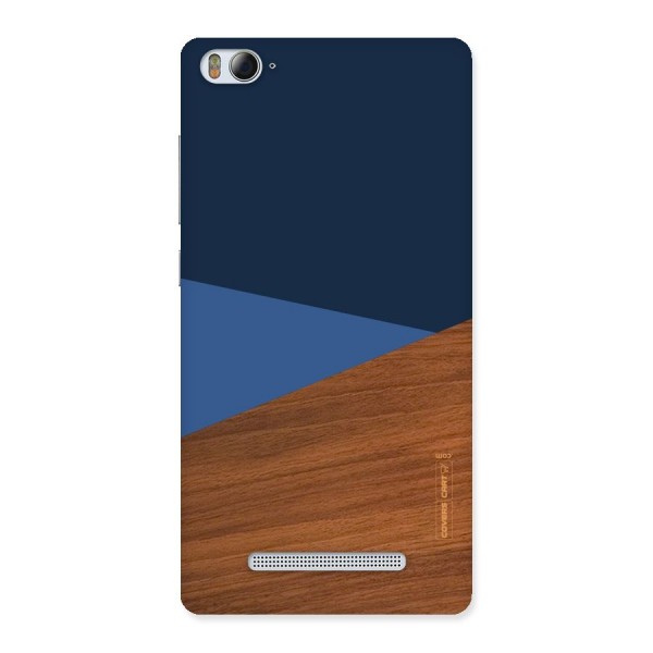 Crossed Lines Pattern Back Case for Xiaomi Mi4i