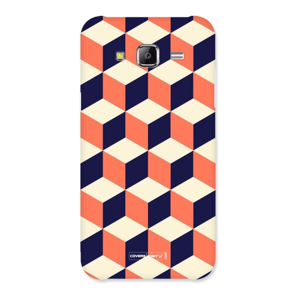 Cube Pattern Back Case for Samsung Galaxy J5