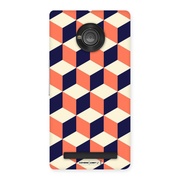 Cube Pattern Back Case for Yu Yuphoria