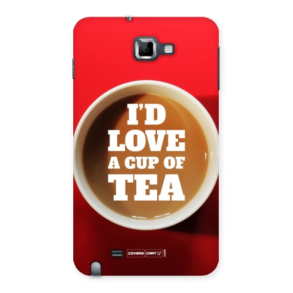 Cup of Tea Back Case for Galaxy Note