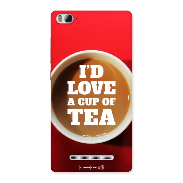 Cup of Tea Back Case for Xiaomi Mi4i