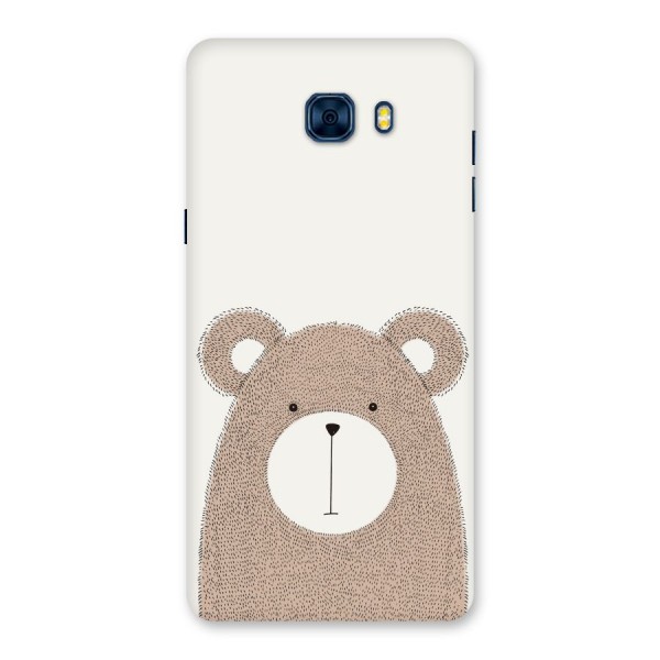 Cute Bear Back Case for Galaxy C7 Pro