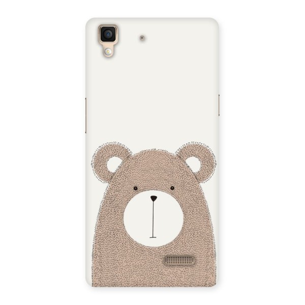 Cute Bear Back Case for Oppo R7