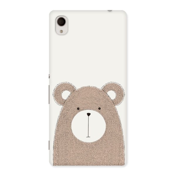 Cute Bear Back Case for Sony Xperia M4