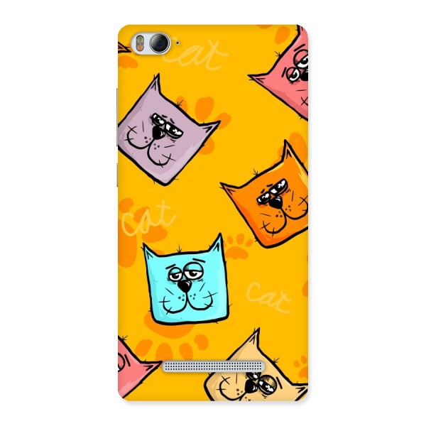 Cute Cat Pattern Back Case for Xiaomi Mi4i