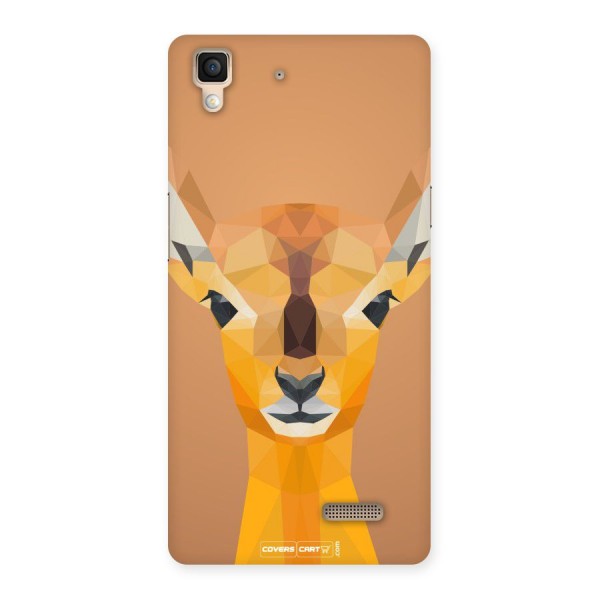 Cute Deer Back Case for Oppo R7