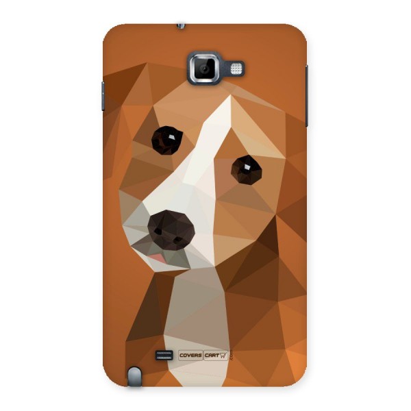 Cute Dog Back Case for Galaxy Note