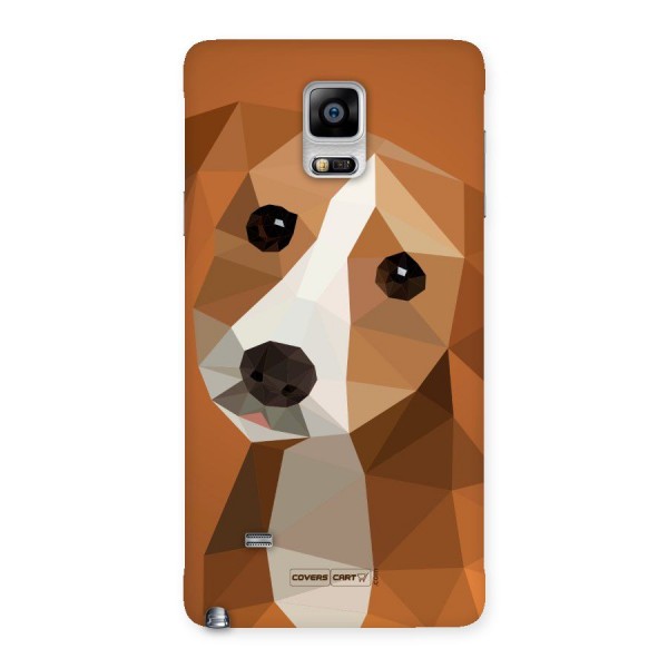 Cute Dog Back Case for Galaxy Note 4