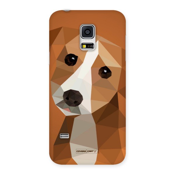 Cute Dog Back Case for Galaxy S5 Mini