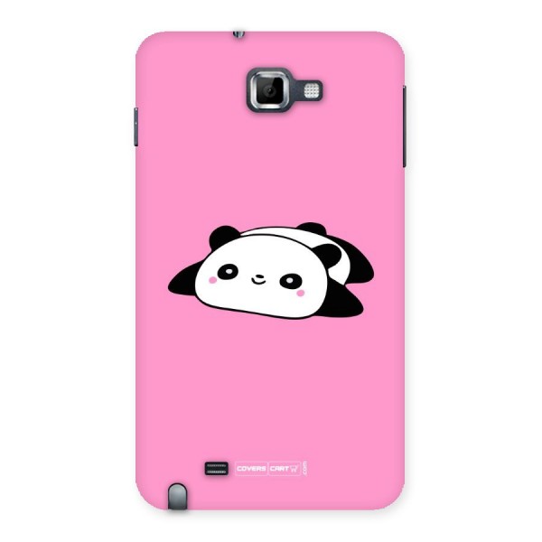 Cute Lazy Panda Back Case for Galaxy Note