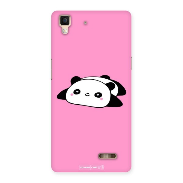 Cute Lazy Panda Back Case for Oppo R7