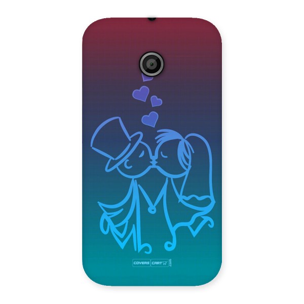 Cute Love Back Case for Moto E