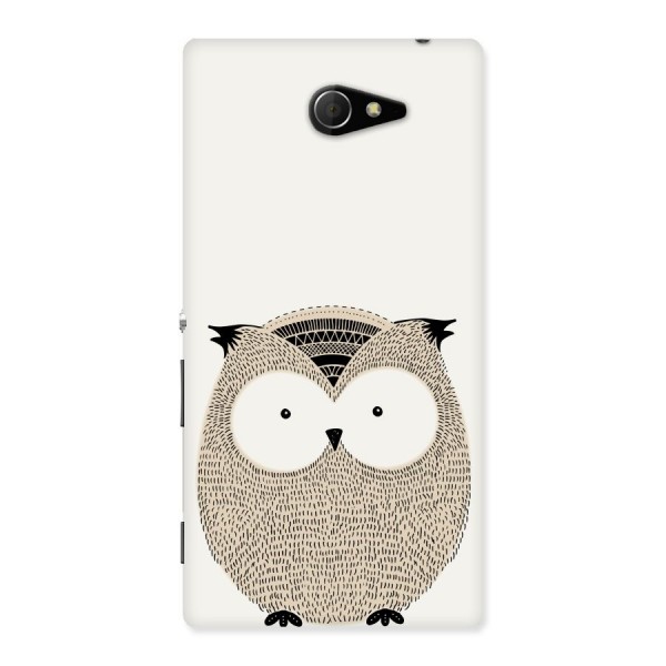 Cute Owl Back Case for Sony Xperia M2