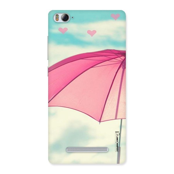 Cute Pink Umbrella Back Case for Xiaomi Mi4i