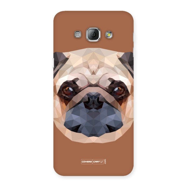 Cute Pug Back Case for Galaxy A8