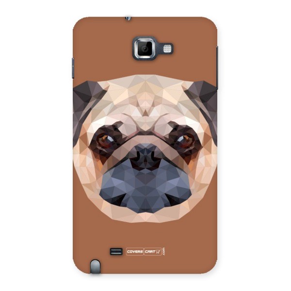 Cute Pug Back Case for Galaxy Note