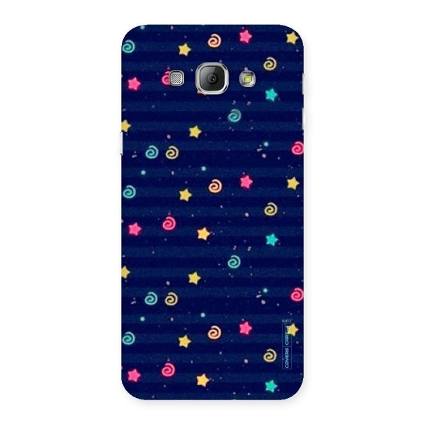 Cute Stars Design Back Case for Galaxy A8