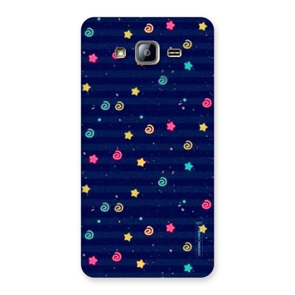 Cute Stars Design Back Case for Galaxy On5