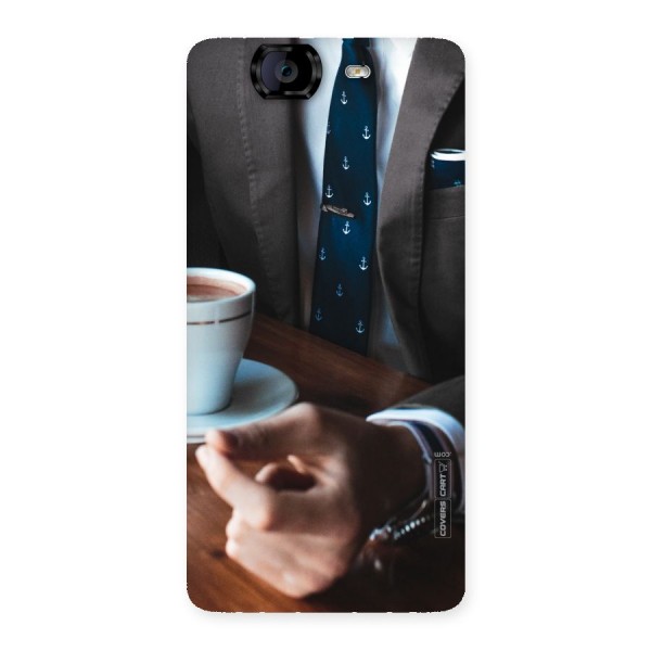 Dapper Suit Back Case for Canvas Knight A350