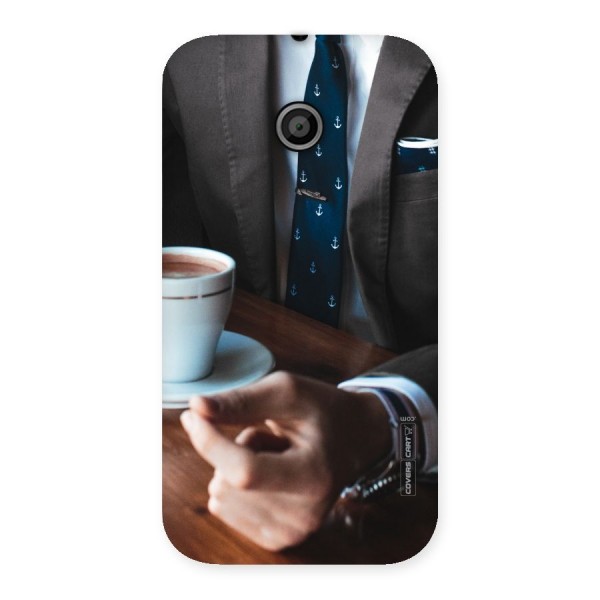 Dapper Suit Back Case for Moto E