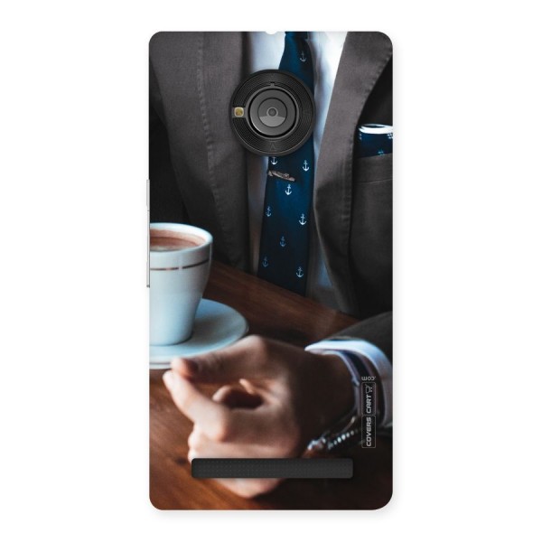 Dapper Suit Back Case for Yu Yuphoria