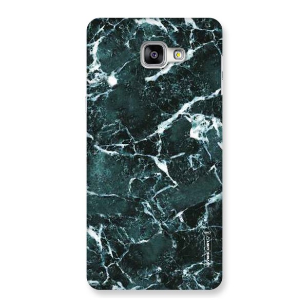 Dark Green Marble Back Case for Galaxy A9