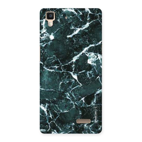 Dark Green Marble Back Case for Oppo R7