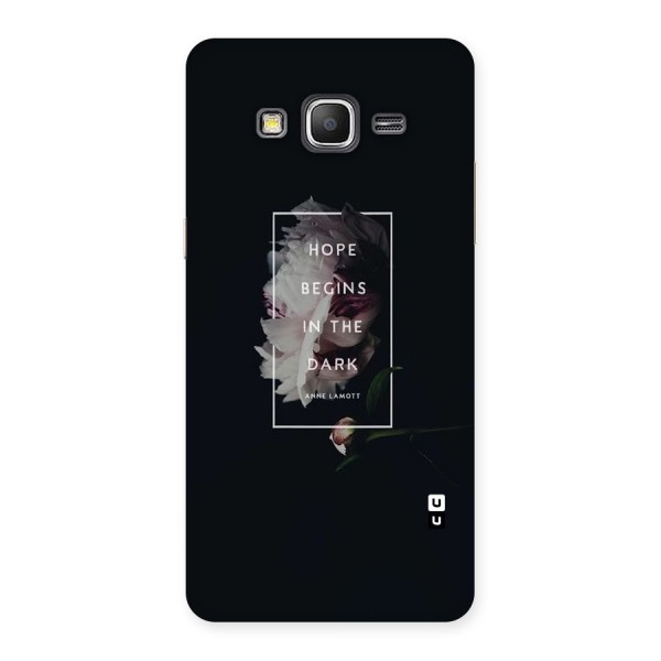 Dark Hope Back Case for Galaxy Grand Prime