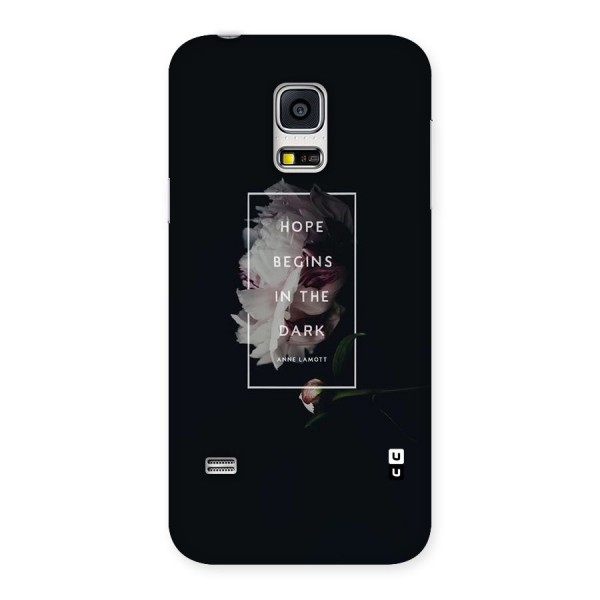 Dark Hope Back Case for Galaxy S5 Mini