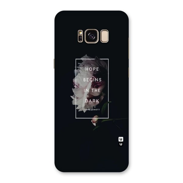 Dark Hope Back Case for Galaxy S8 Plus