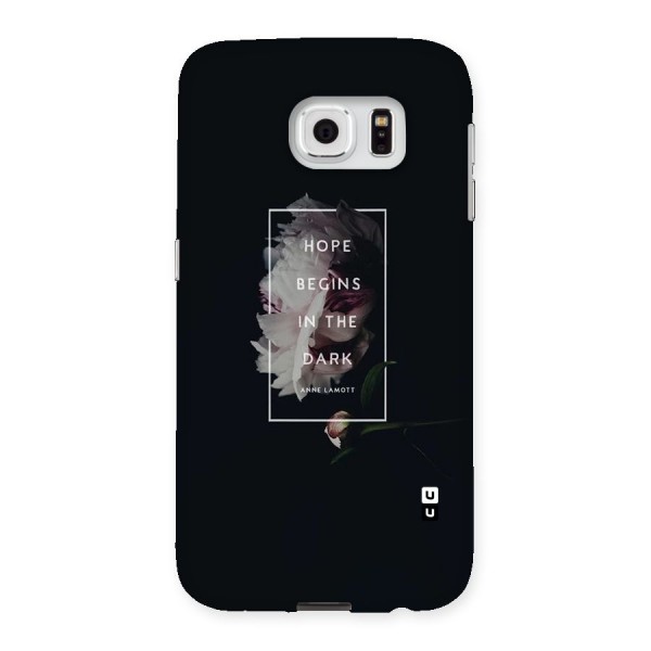 Dark Hope Back Case for Samsung Galaxy S6