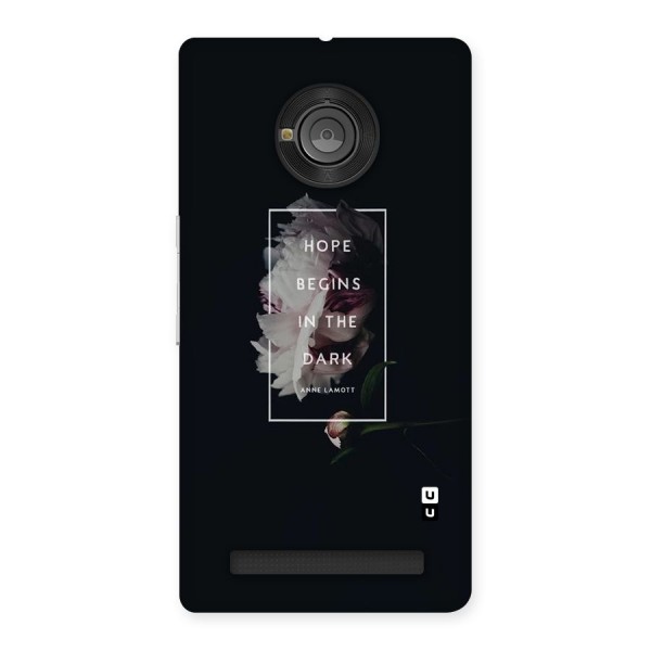 Dark Hope Back Case for Yu Yuphoria