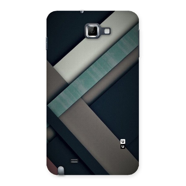 Dark Stripes Back Case for Galaxy Note